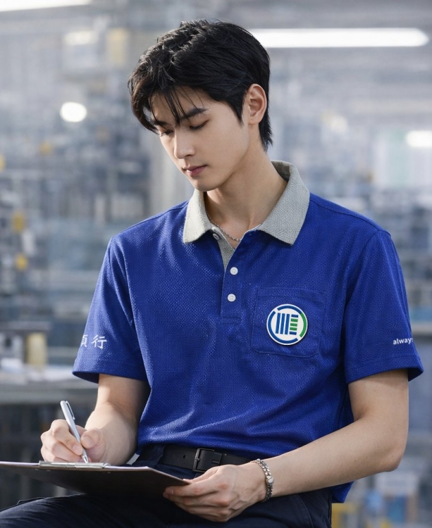 建材公司工作制服POLO