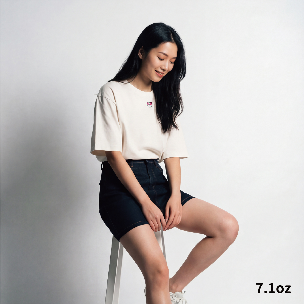 落肩重磅棉T恤7.1oz-foodpanda 團體服