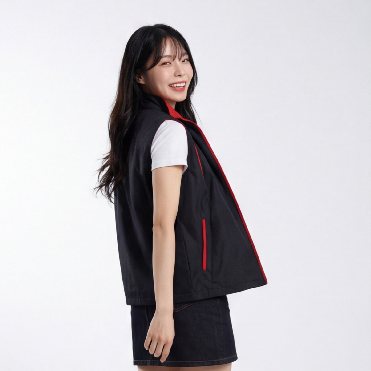 防潑水雙面穿背心-公司制服