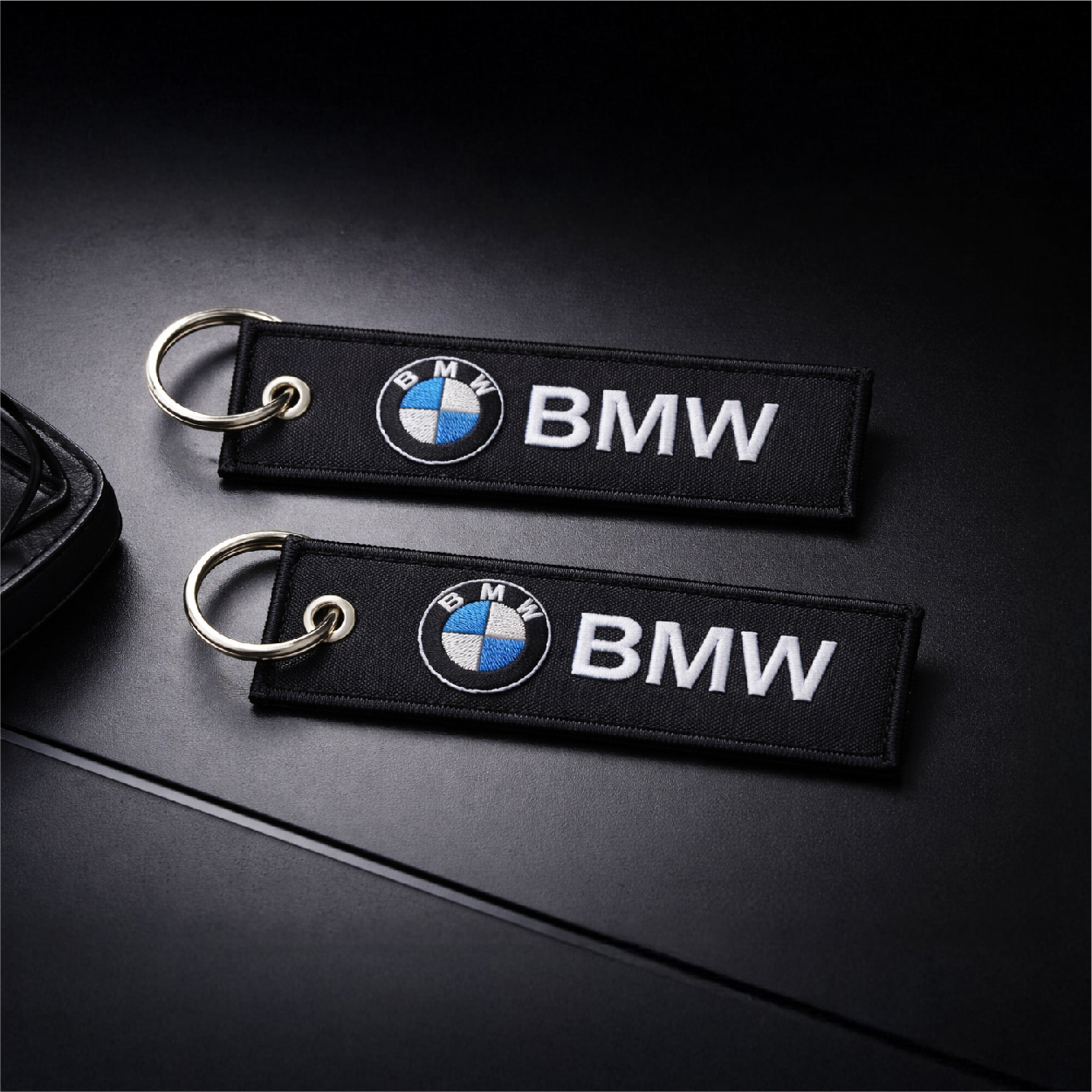 電繡飄帶鑰匙圈-制服配件