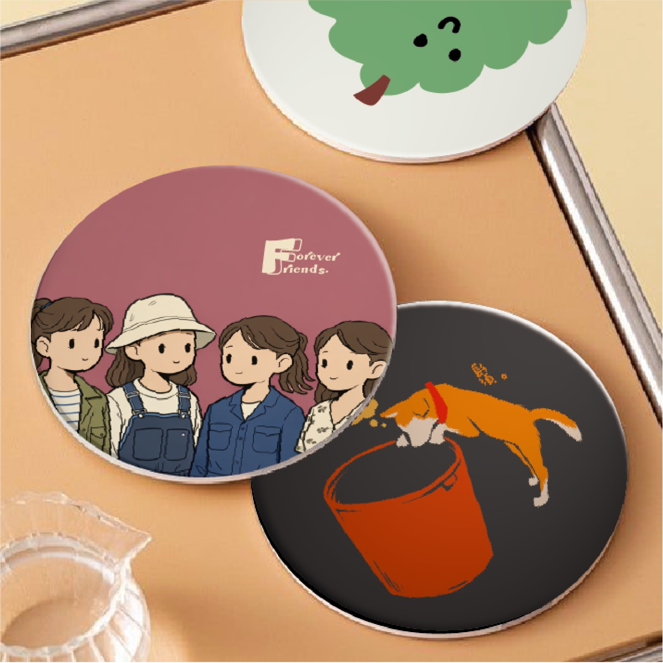 展示杯墊-團體服配件