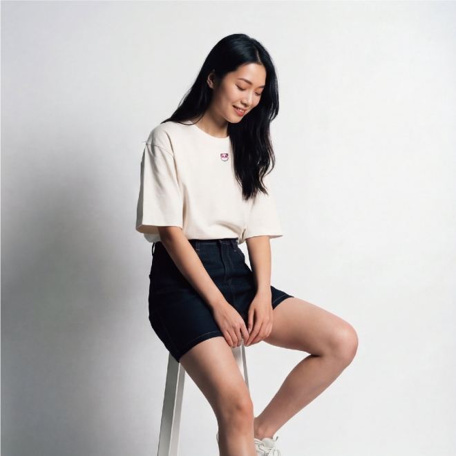 AG 重磅款X落肩款棉T