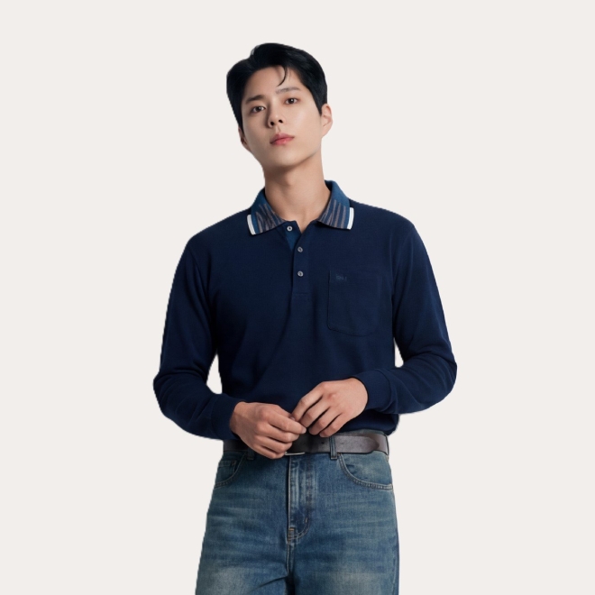 PAUL系列 長袖POLO