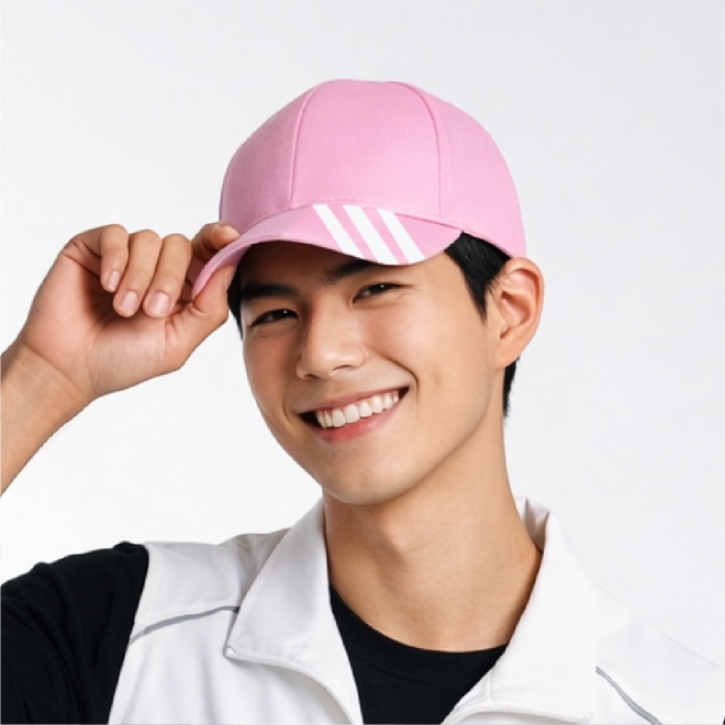 CF 客製化三線斜眉鴨舌帽