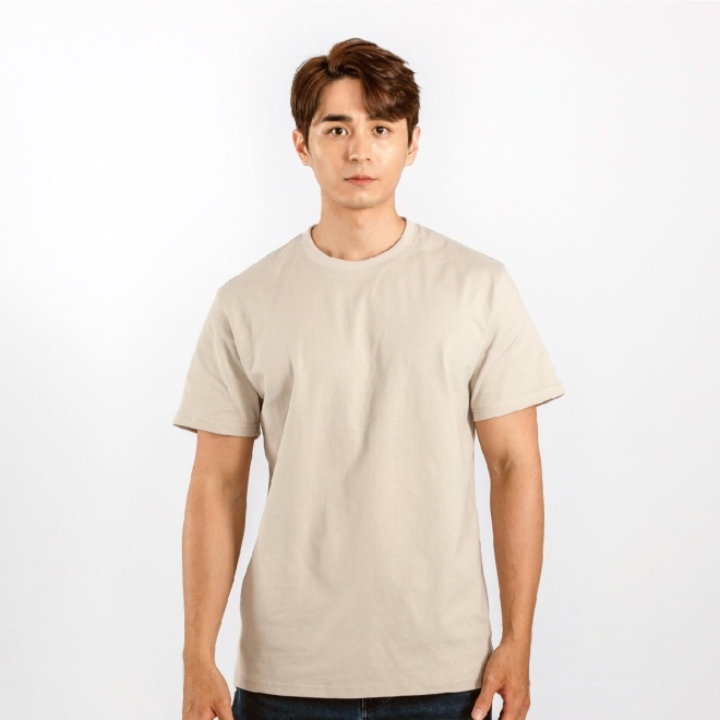 NH 重磅款X落肩款柔棉T