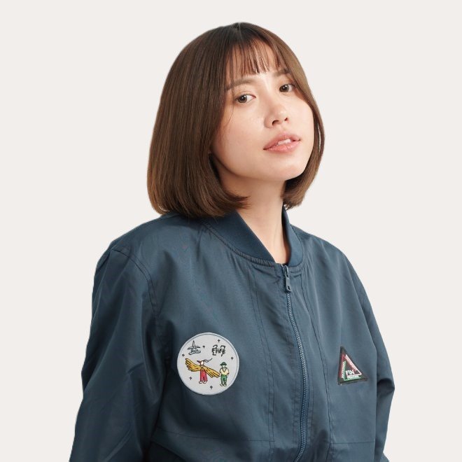 潮流防風 飛行外套