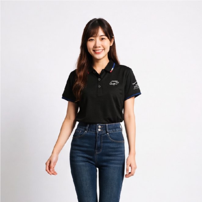 冰絲雪紡POLO