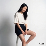 落肩重磅棉T恤7.1oz-foodpanda 團體服