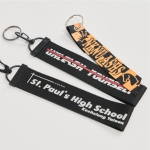 雙面飄帶鑰匙圈-團體服配件