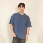工作服-復古寬版水洗T恤