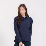 長袖網眼POLO-團體服