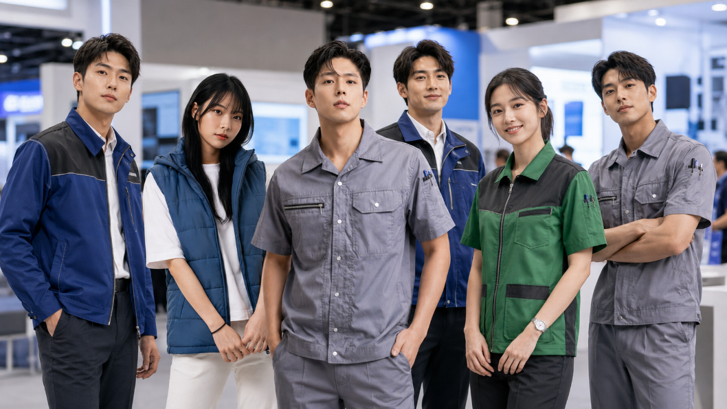 公司制服訂製案例_長袖工作服_工程制服實際作品