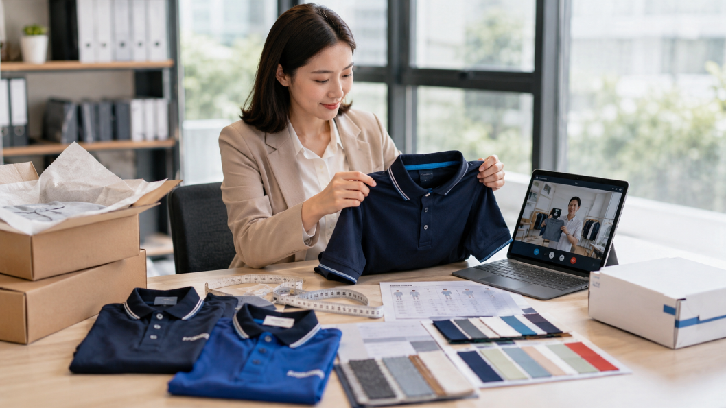 全台公司制服寄樣衣服務|不用到店也能確認尺寸與布料